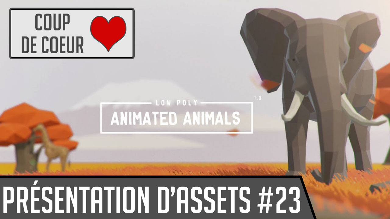 Animated low poly animals asset store unity