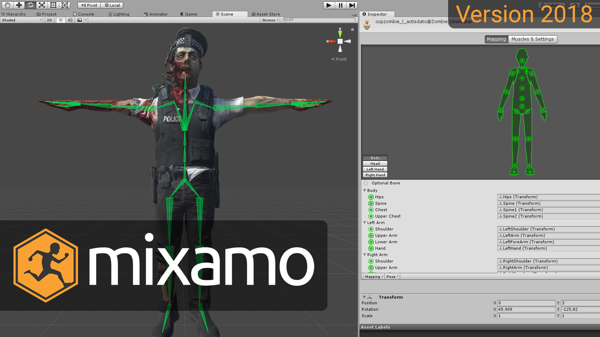 Mixamo est un site permettant de télécharger des personnages et animations gratuitement