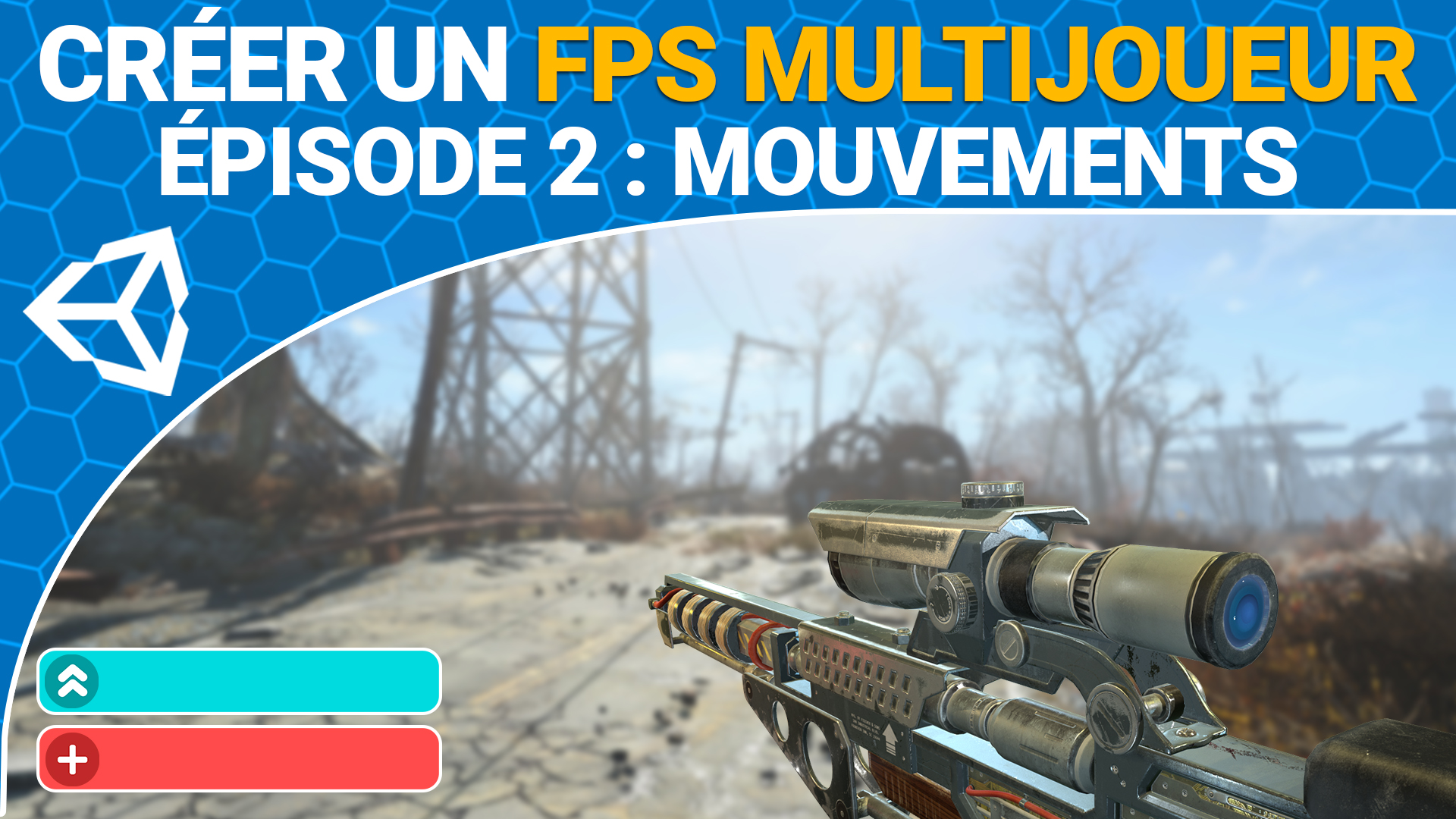 créer un fps multijoueur unity 3d episode 2 les mouvements
