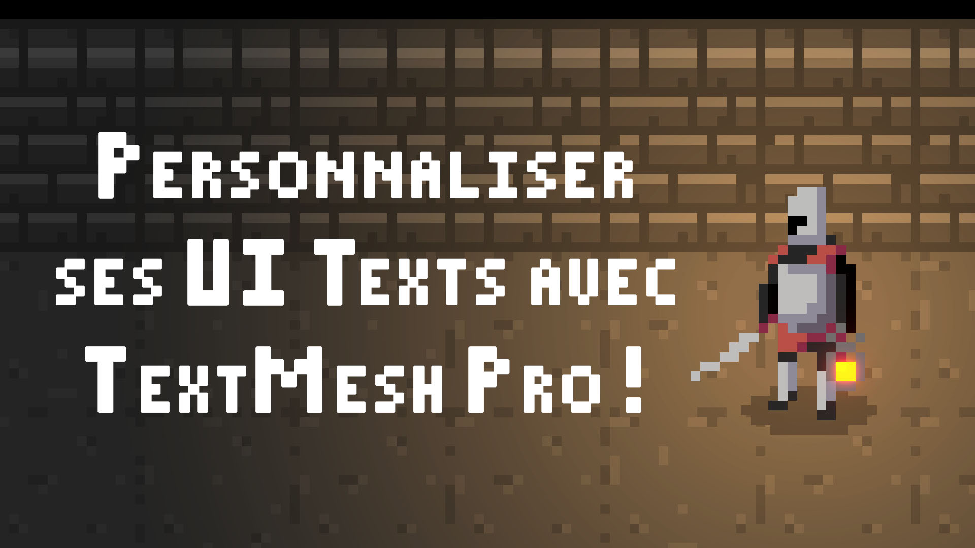 Tuto unity fr unity pr sentation de textmesh pro pour faire de