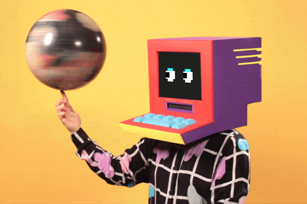 Bot spinning globe