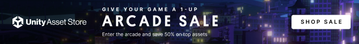 Il est temps de faire son high-score ! La vente Unity Arcade est lancée cette semaine avec de grosses réductions pour de grandes ambitions. Les utilisateurs peuvent économiser 50 % sur certains assets et packages pour créer les meilleurs jeux de style arcade.